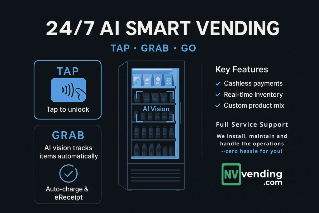 AI Smart Vending Machines – NVvending.com